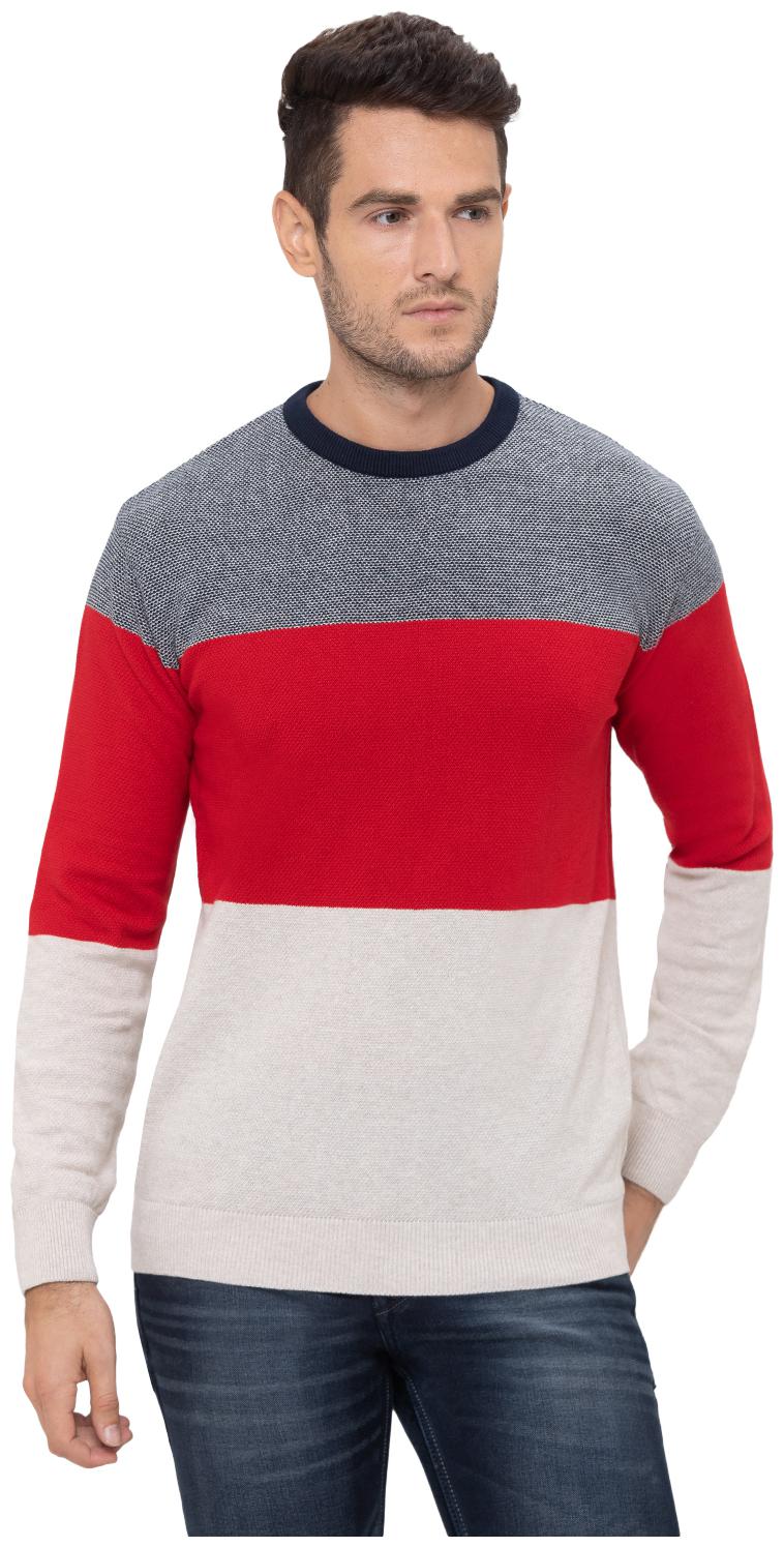 

Globus Men Multi Round neck Pullover