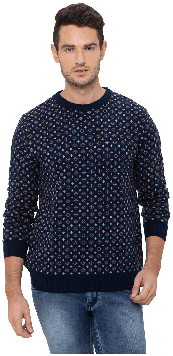 

Globus Men Navy blue Round neck Pullover