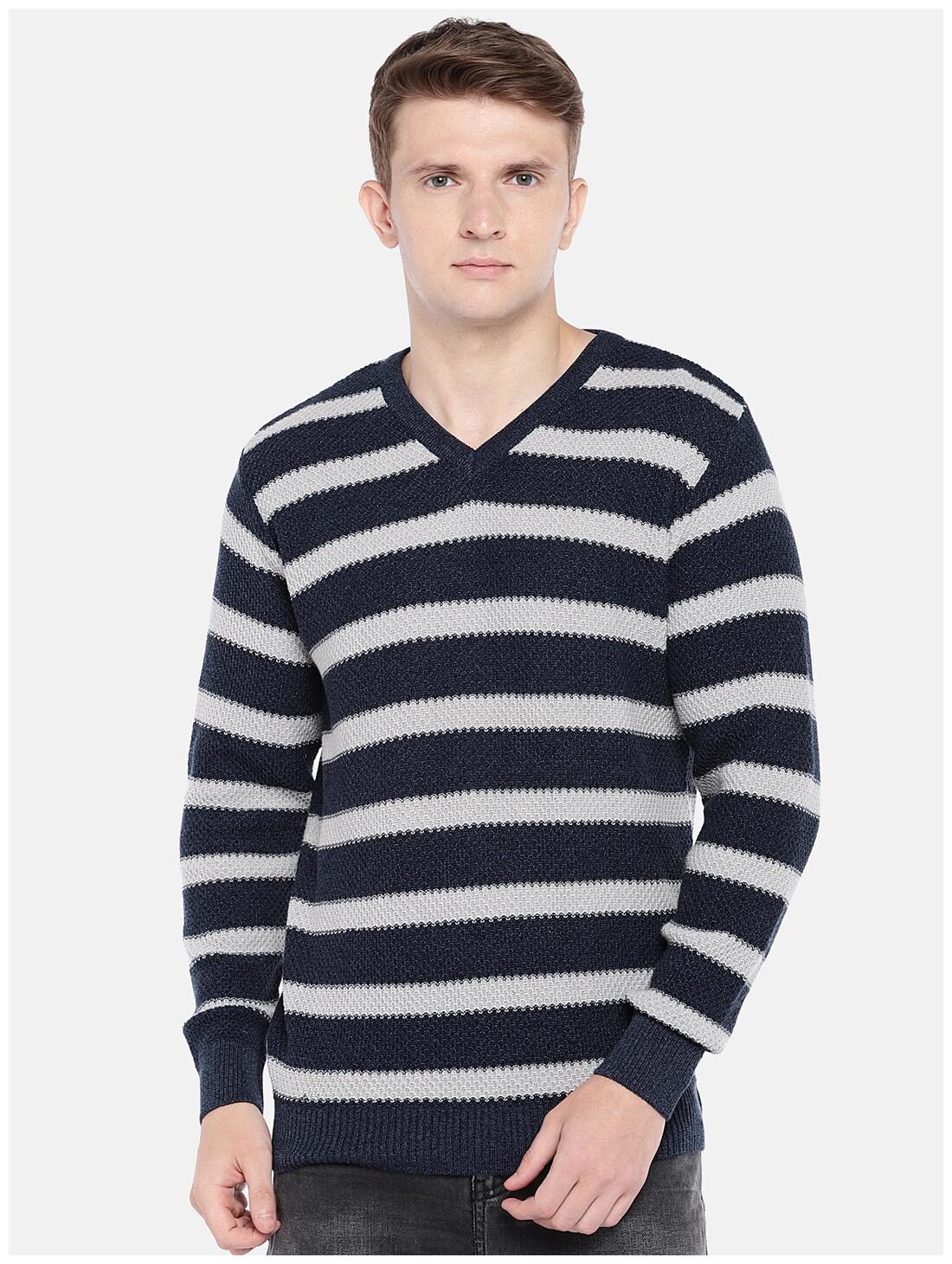 

Globus Men Cotton Pullover Blue