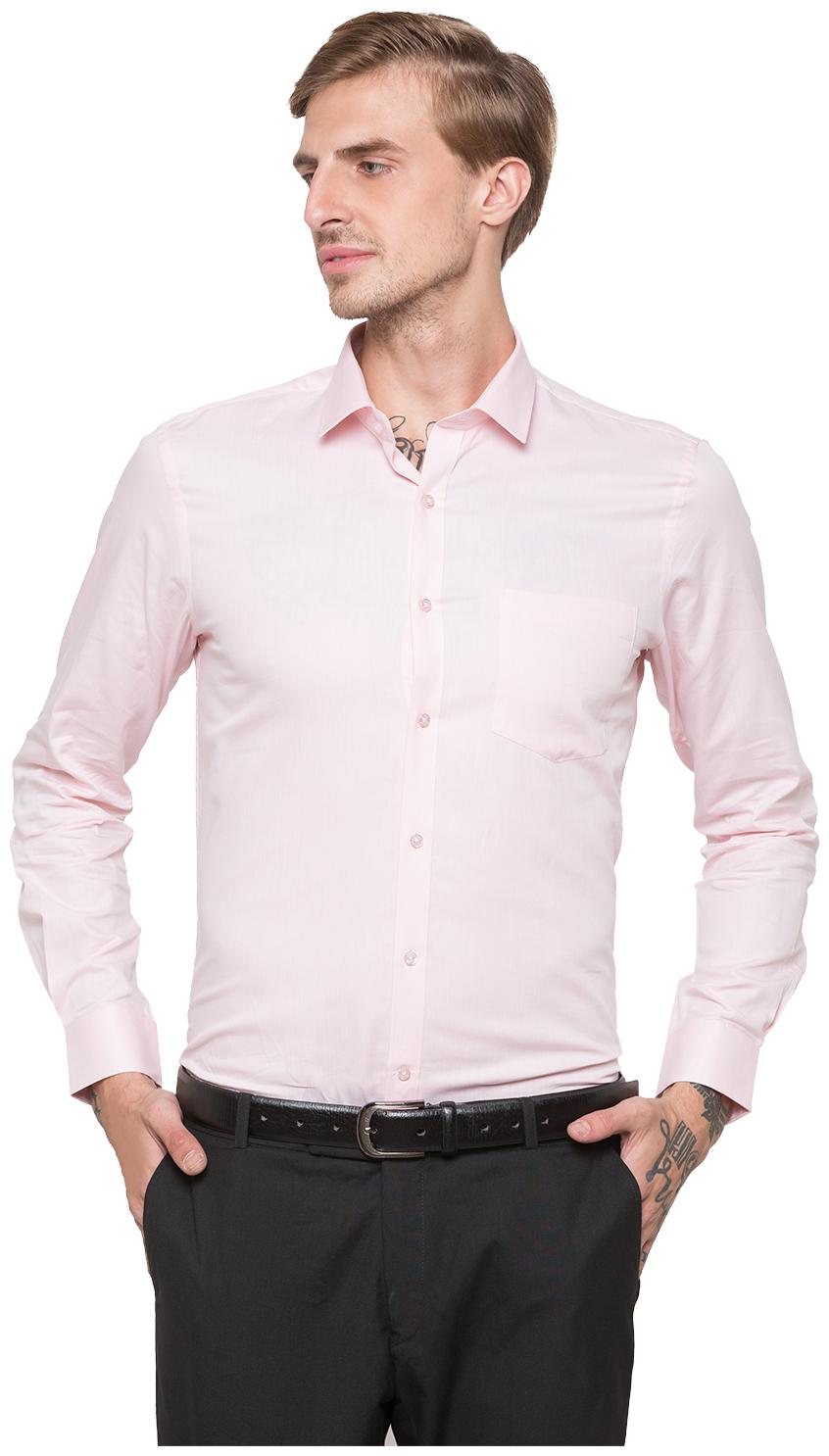 

Globus Men Pink Solid Regular Fit Casual Shirt