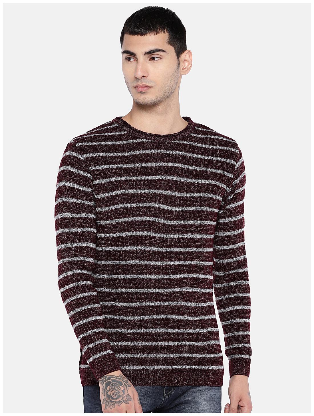 

Globus Men Cotton Pullover Maroon