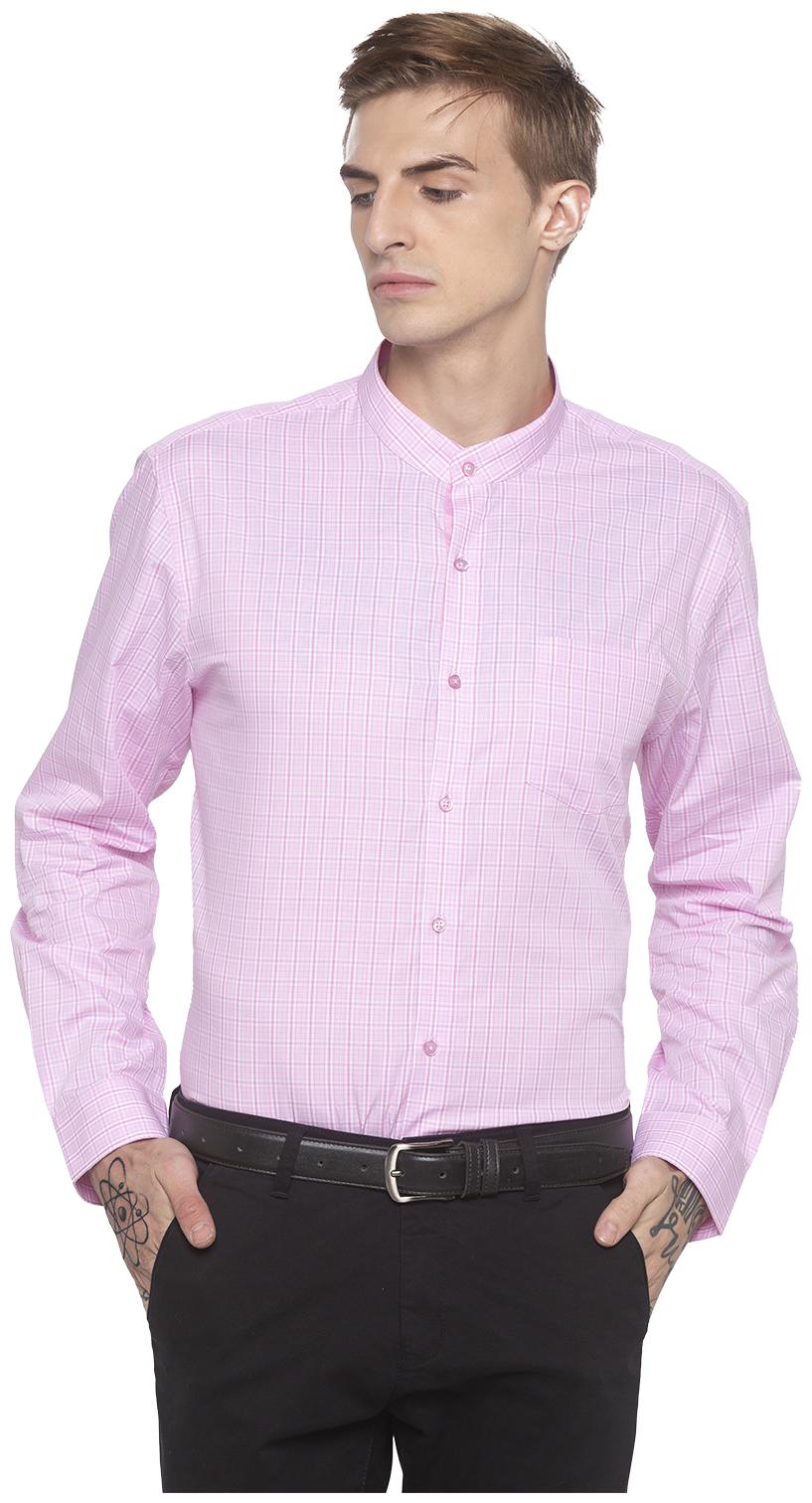 

Globus Men Pink Checked Regular Fit Casual Shirt