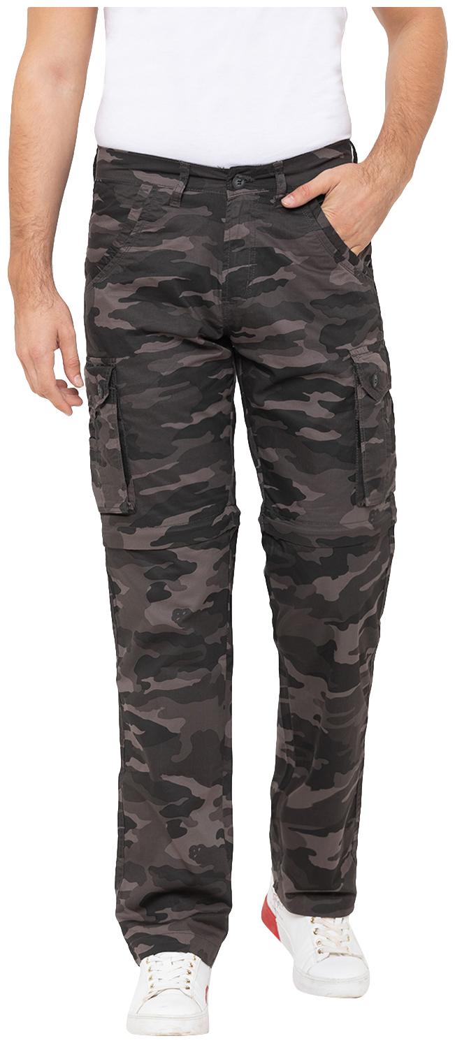 

Globus Men Green Camouflage Regular fit Cargos