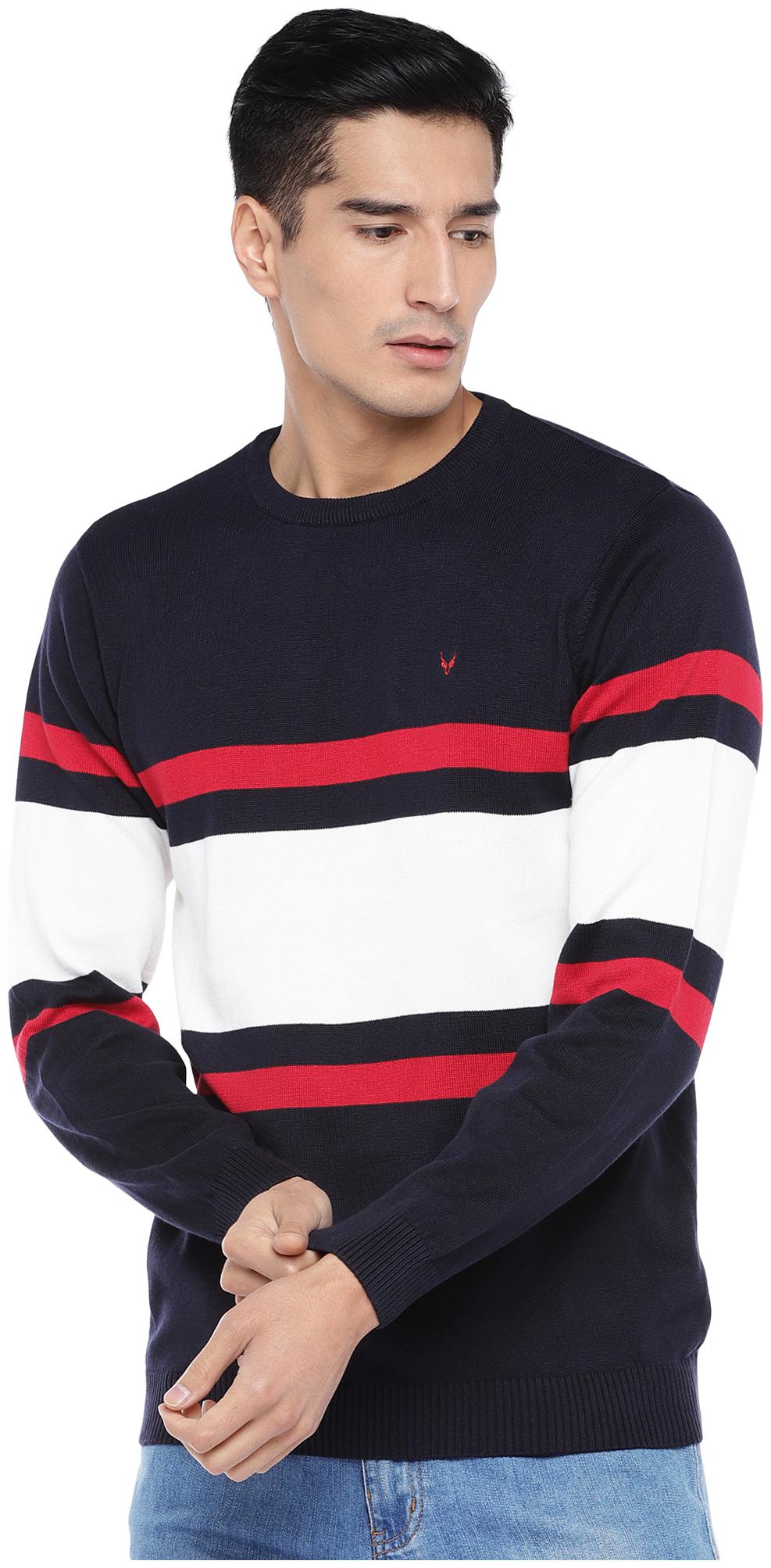 

Globus Men Multi Round neck Pullover
