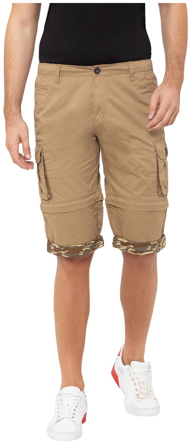 

Globus Men Brown Regular Fit Regular Shorts