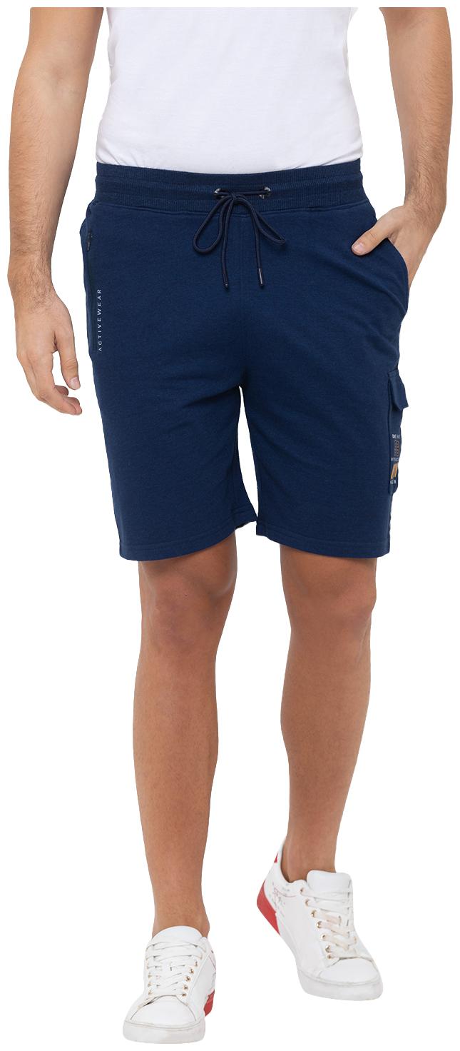 

Globus Men Navy Blue Regular Fit Regular Shorts