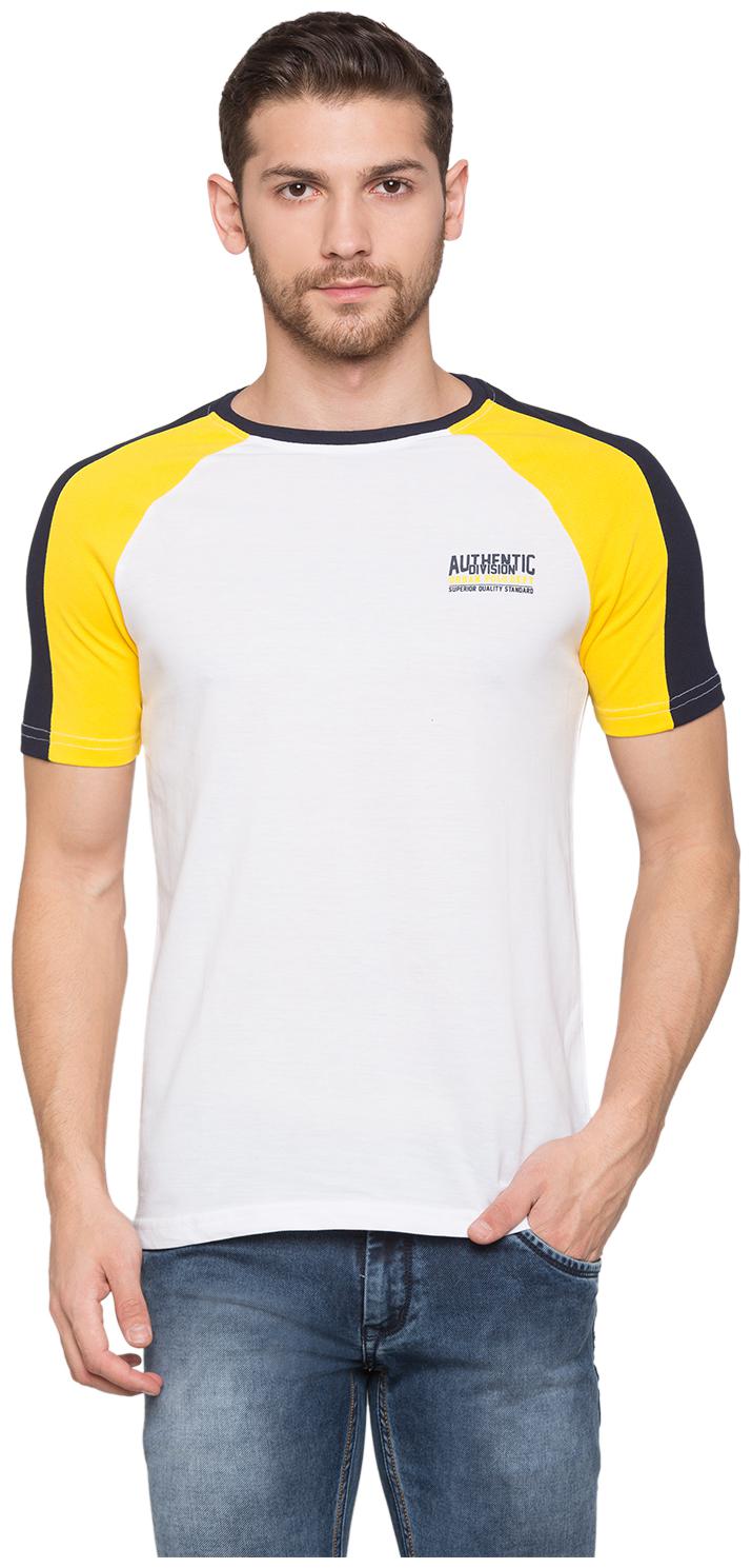 

Globus Men White Regular fit Cotton Round neck T-Shirt - Pack Of 1
