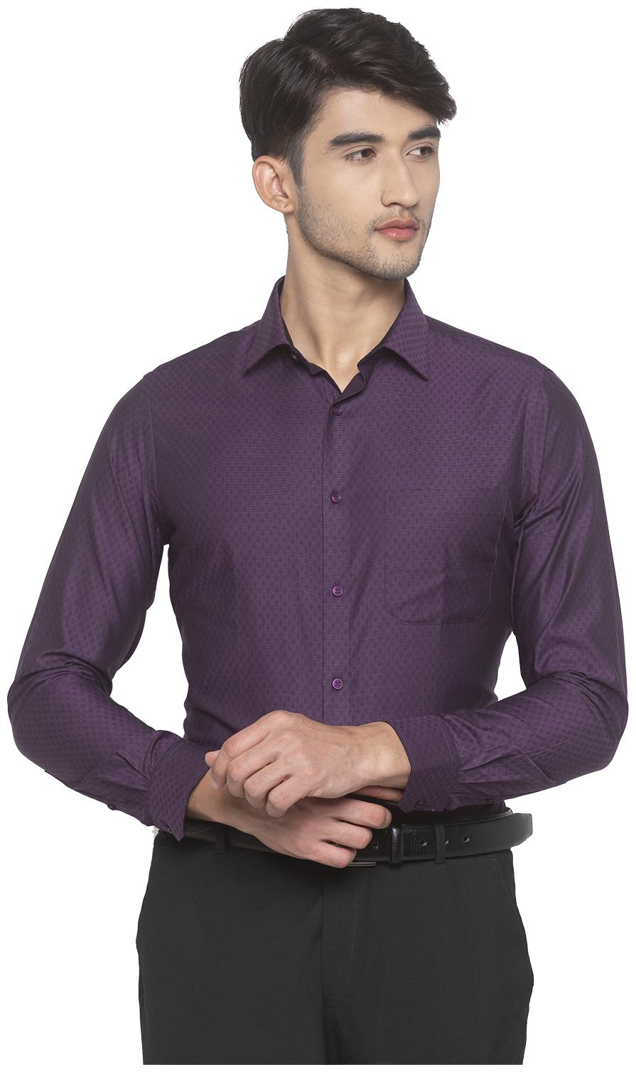

Globus Men Slim fit Formal Shirt - Purple