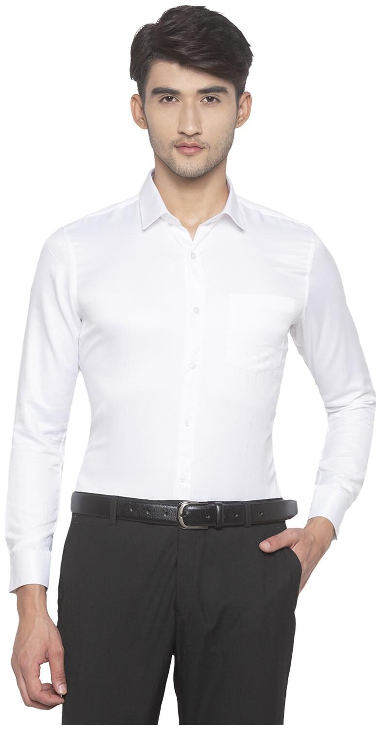 

Globus Men Regular fit Formal Shirt - White