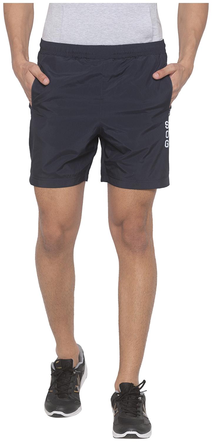

Globus Men Navy Blue Slim Fit Regular Shorts
