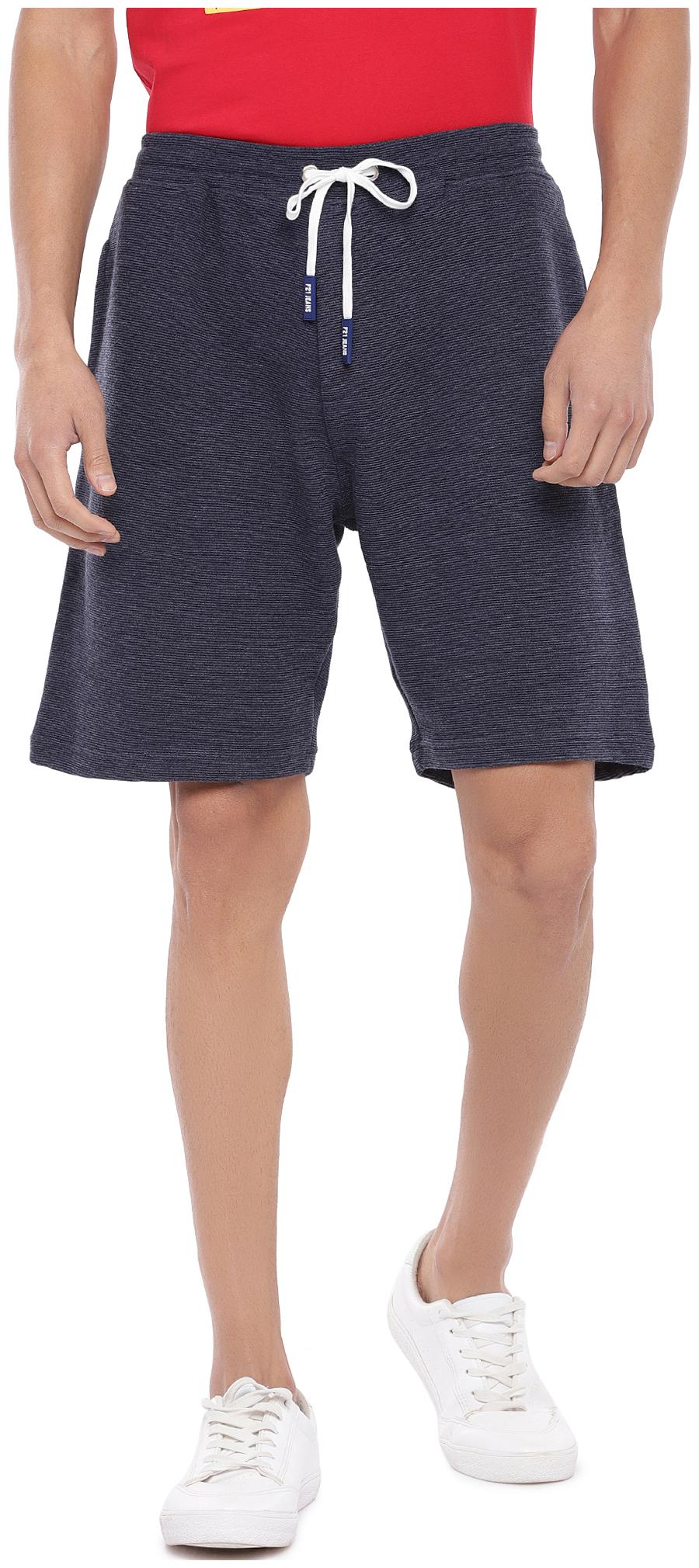 

Globus Men Blue Slim Fit Regular Shorts