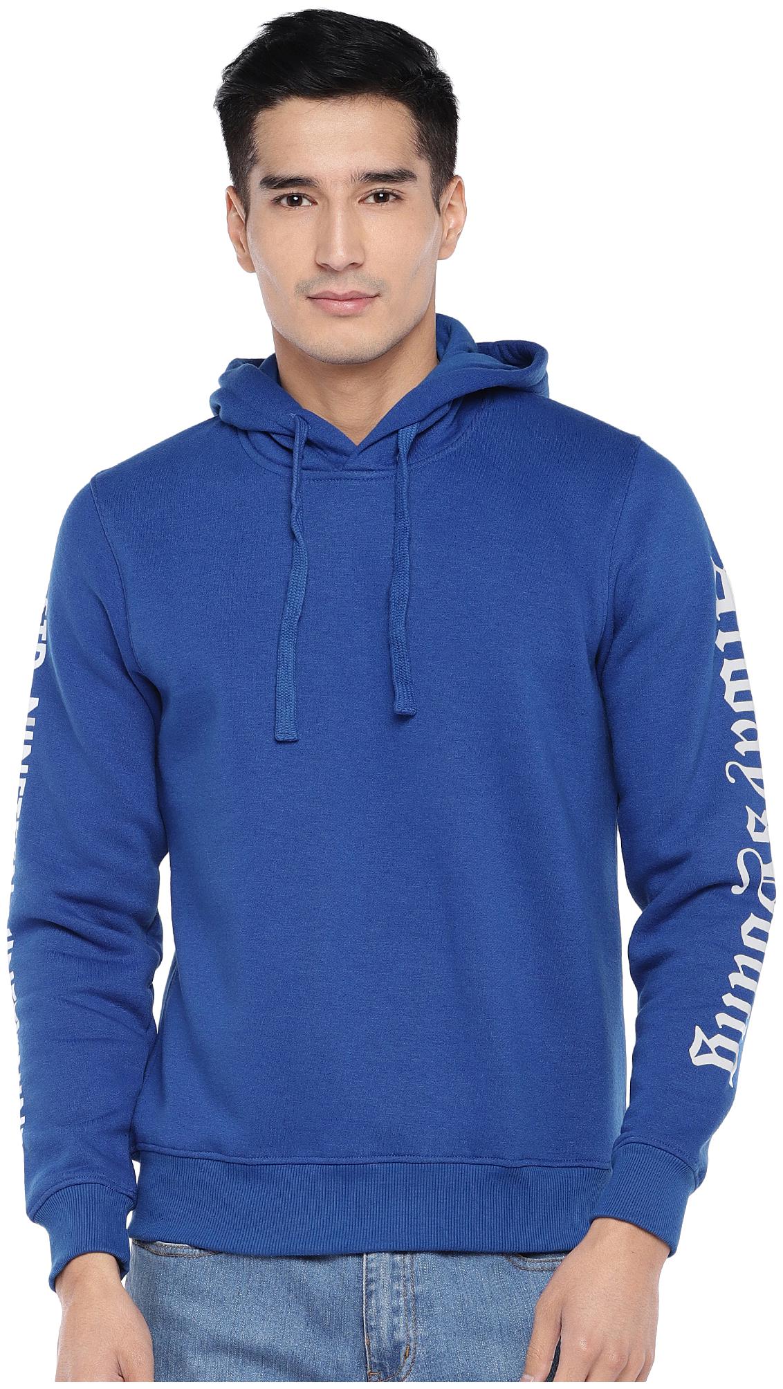 

Globus Men Polyester Solid Pullover Blue