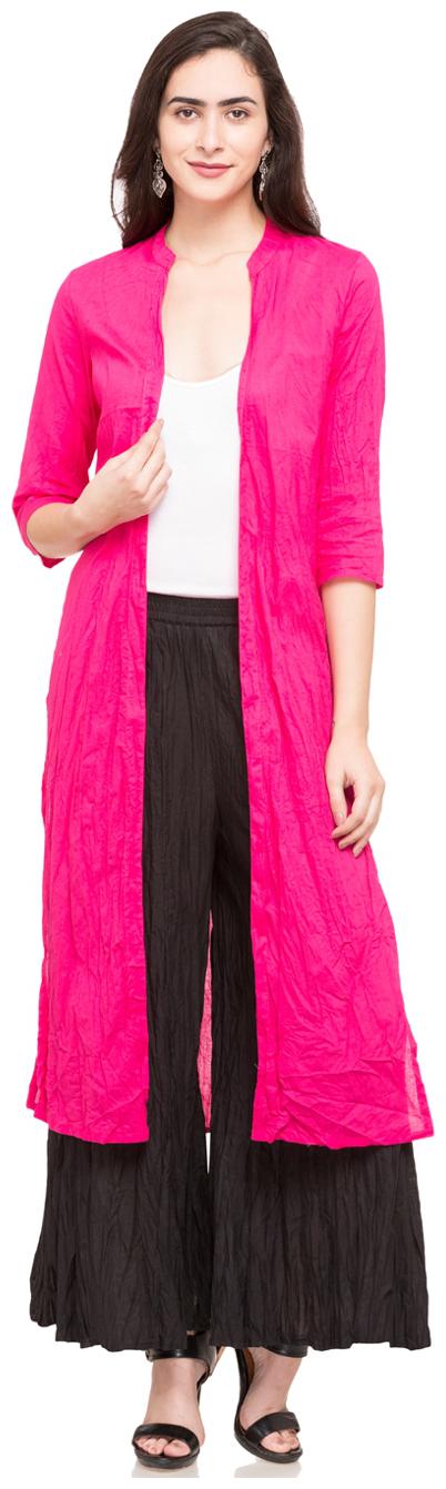 

Globus Women Striped A-line top - Pink