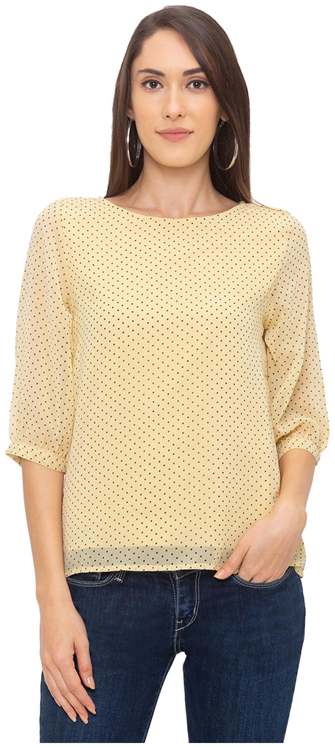 

Globus Women Polka dots Regular top - Yellow