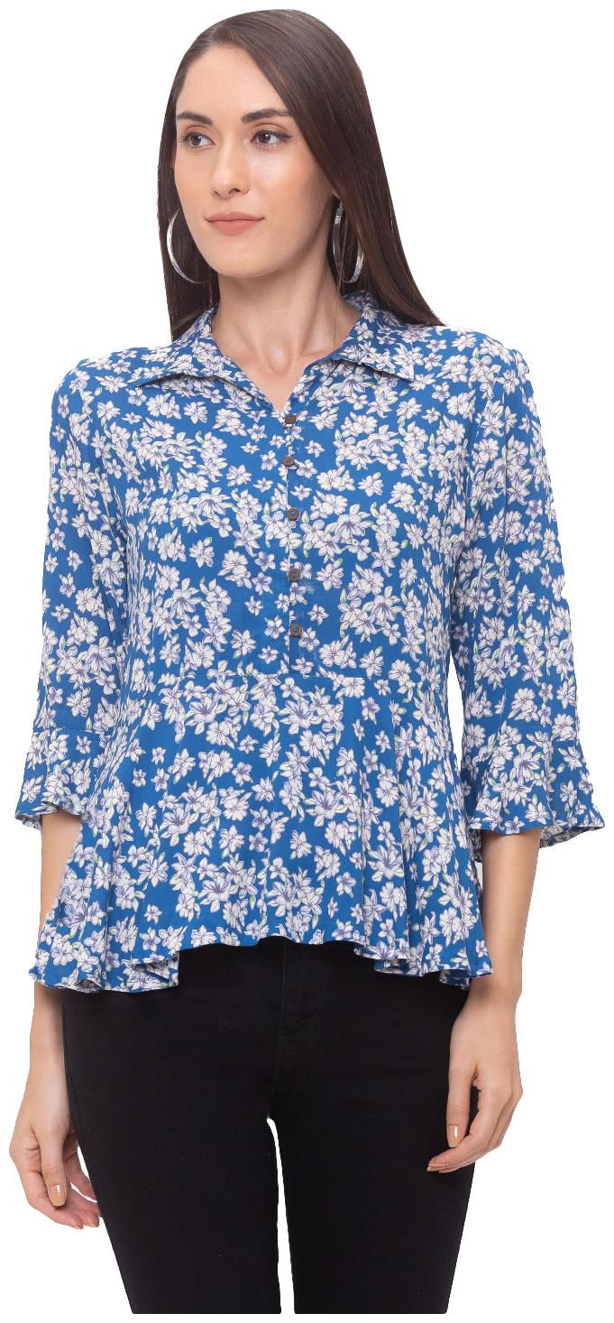 

Globus Women Floral Regular top - Blue