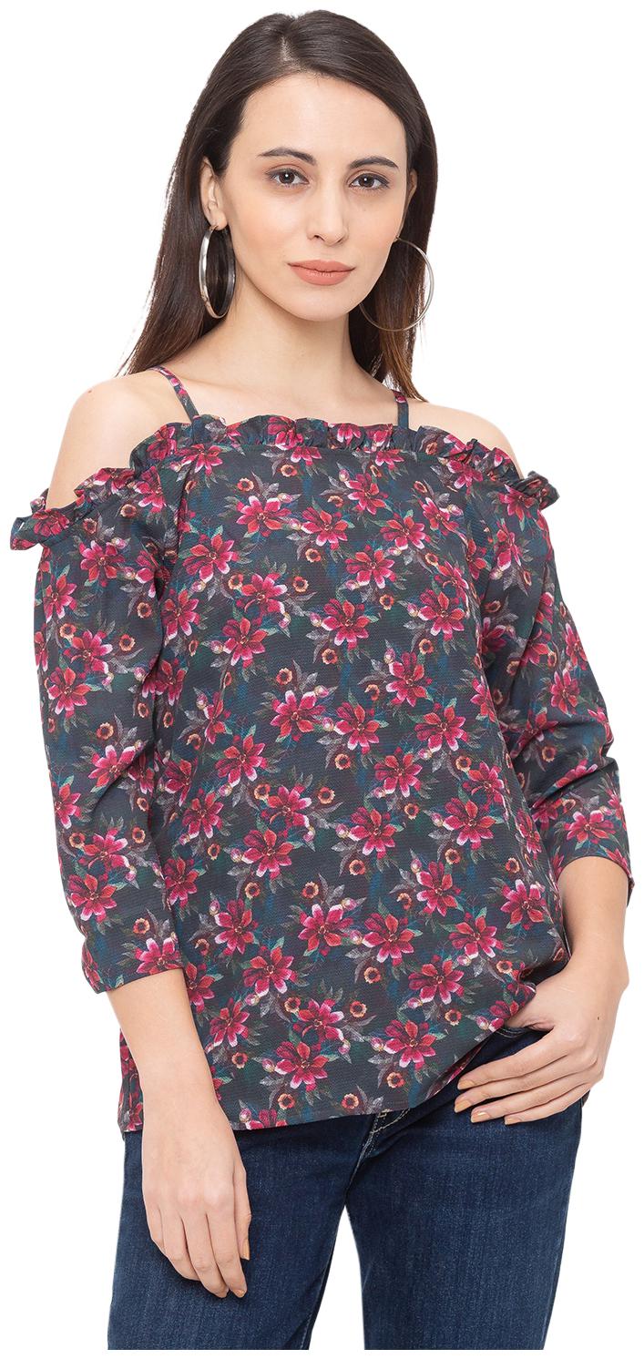 

Globus Women Floral Regular top - Grey