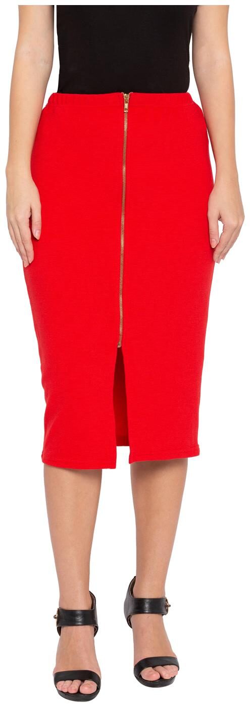 

Globus Red Pencil Skirt
