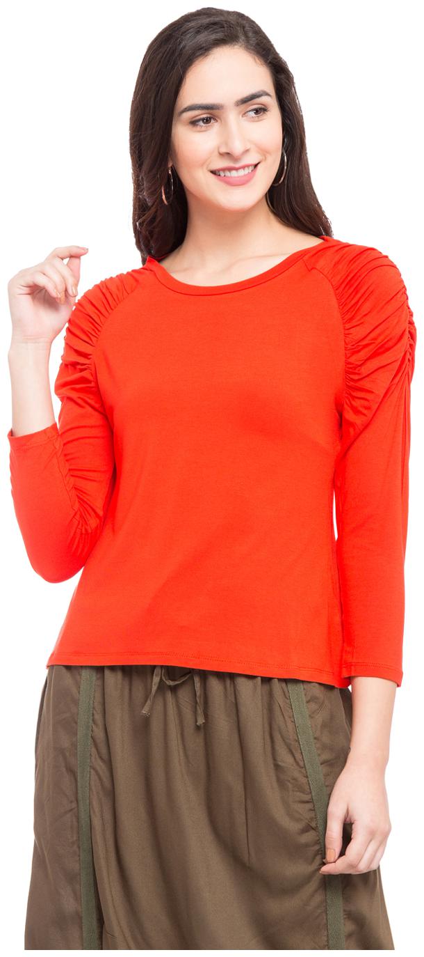 

Globus Women Solid Regular top - Red