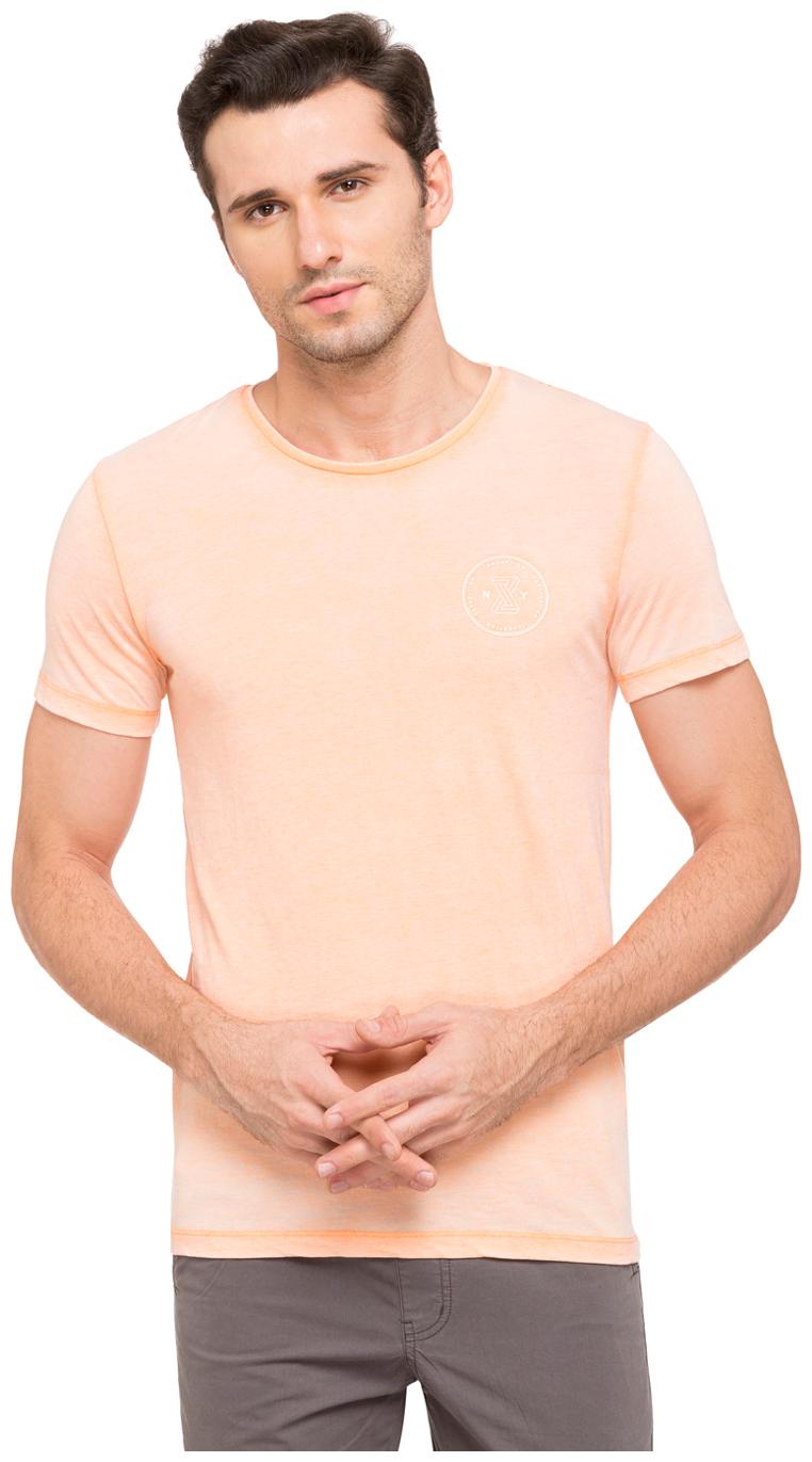 

Globus Men Pink Regular fit Cotton Round neck T-Shirt - Pack Of 1