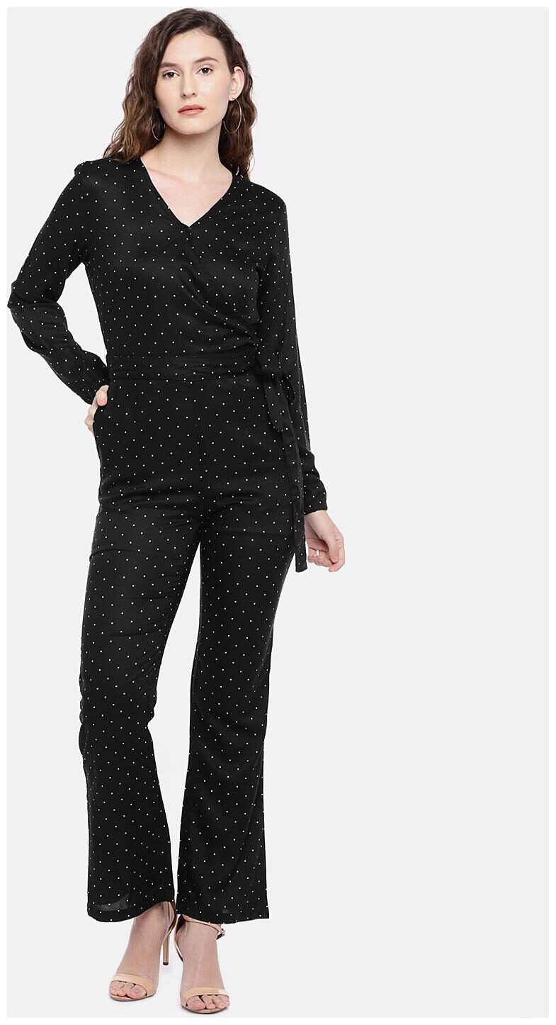 

Globus Printed Jumpsuit - Black