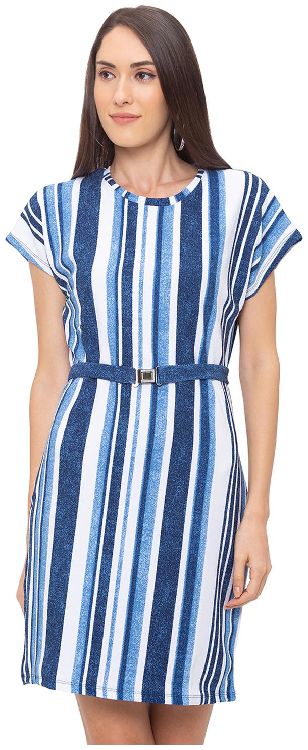 

Globus Blue Striped T shirt dress