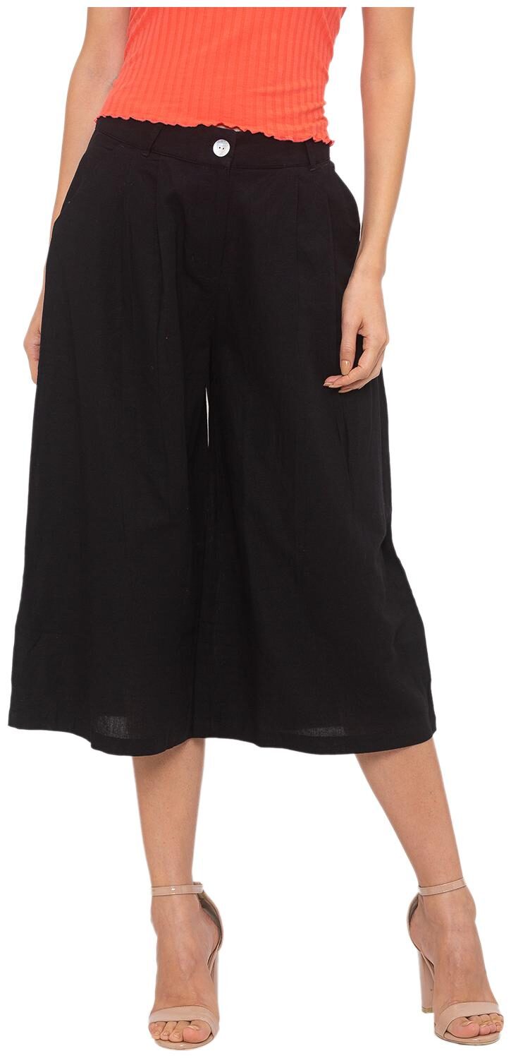 

Globus Women Black Regular fit Cullotes