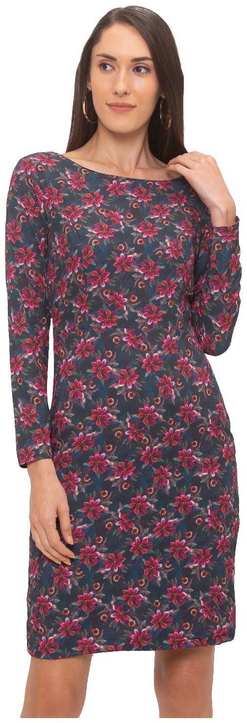 

Globus Grey Printed Sheath dress
