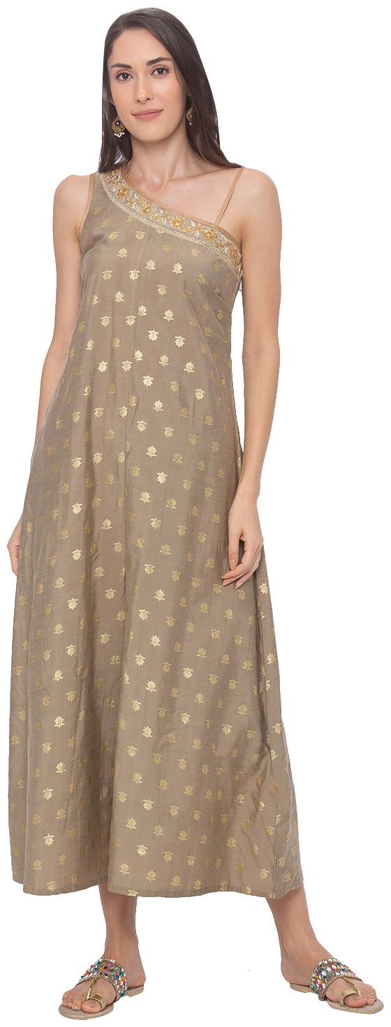 

Globus Printed Jumpsuit - Beige