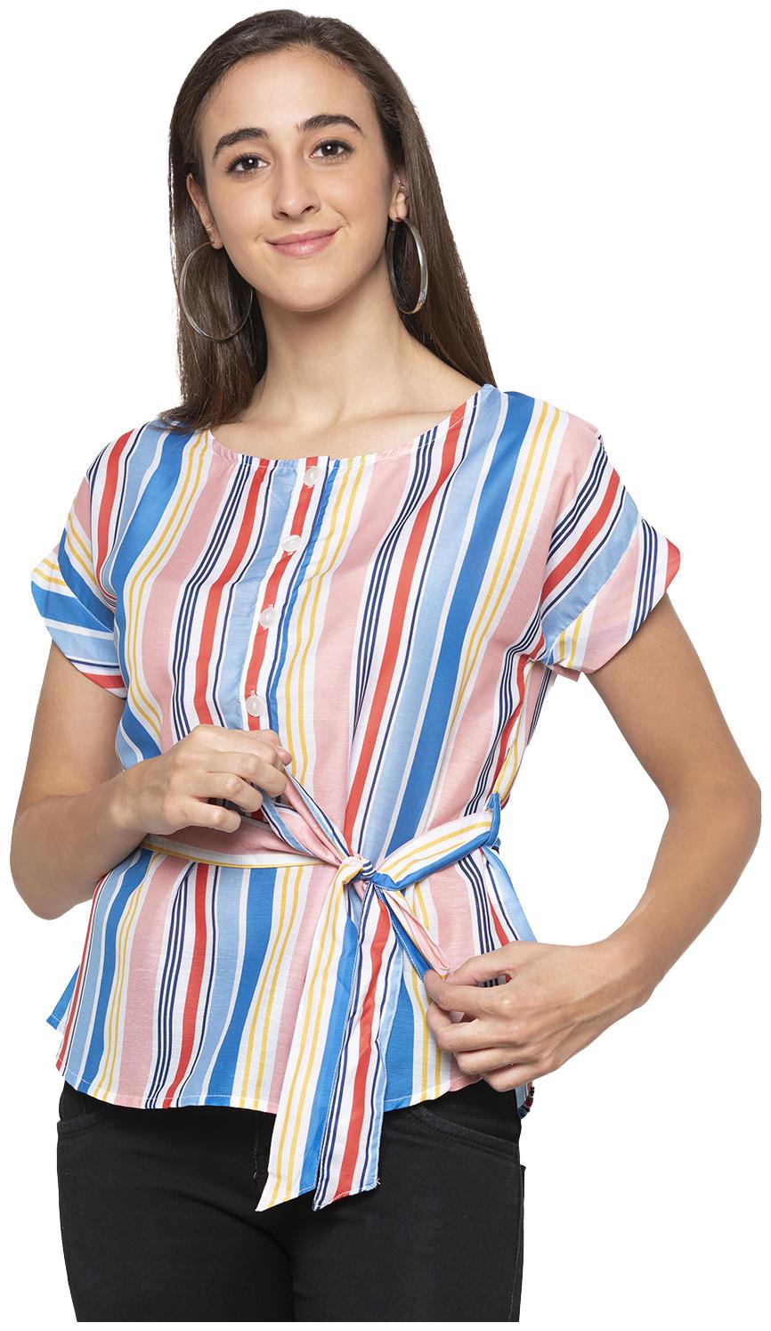 

Globus Women Striped Regular top - Multi