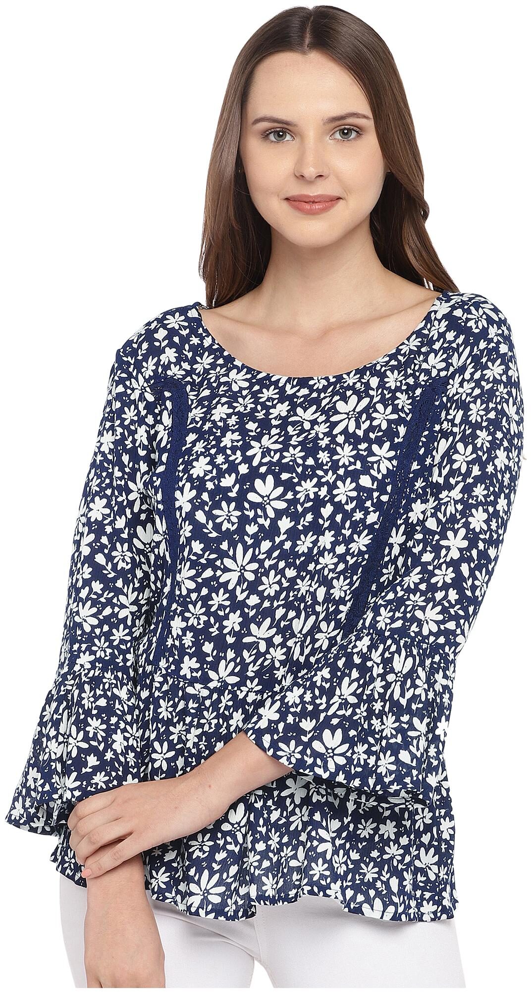 

Globus Women Printed Regular top - Multi