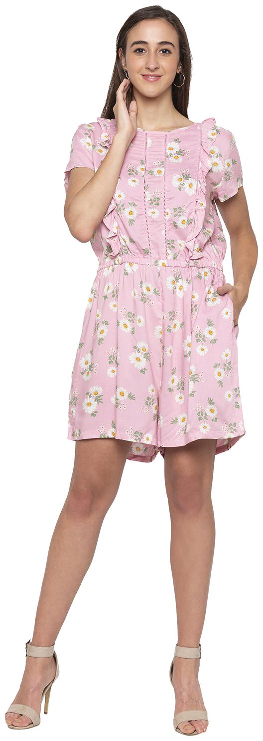 

Globus Floral Romper - Pink