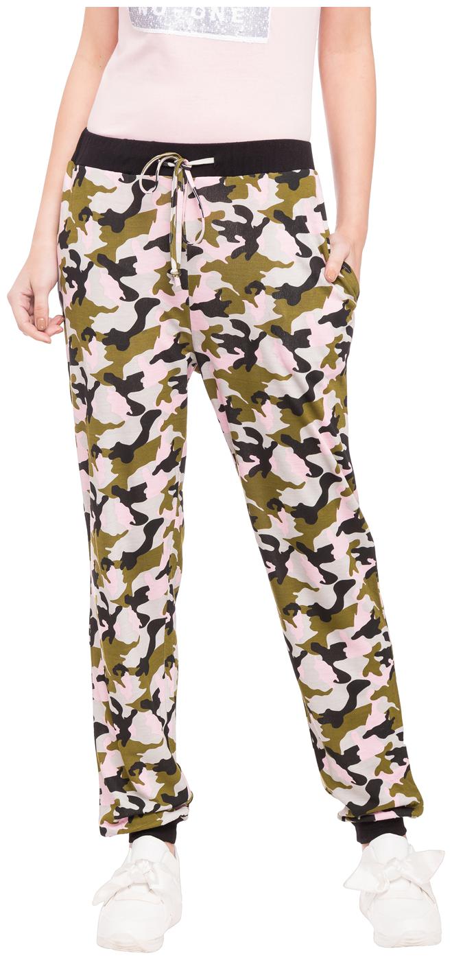 

Globus Women Polyester Camouflage Joggers Multi
