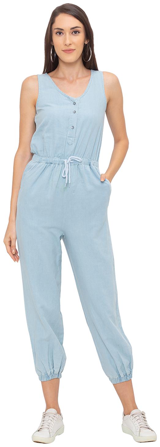 

Globus Solid Jumpsuit - Blue