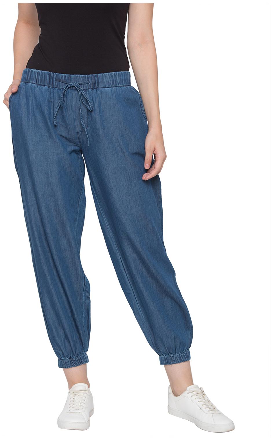 

Globus Women Blue Regular fit Jogger
