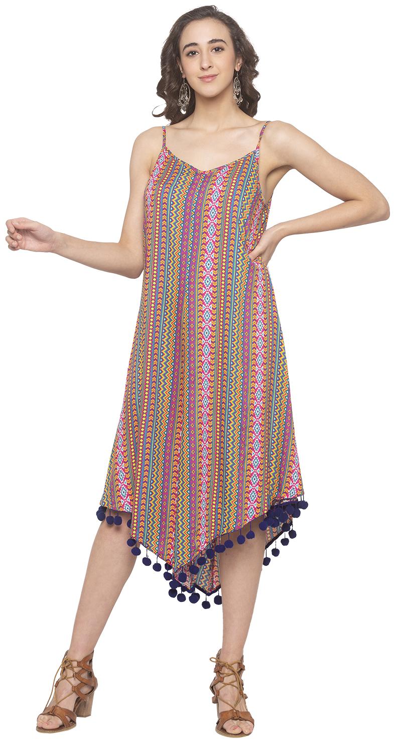 

Globus Multi Printed Flared dress