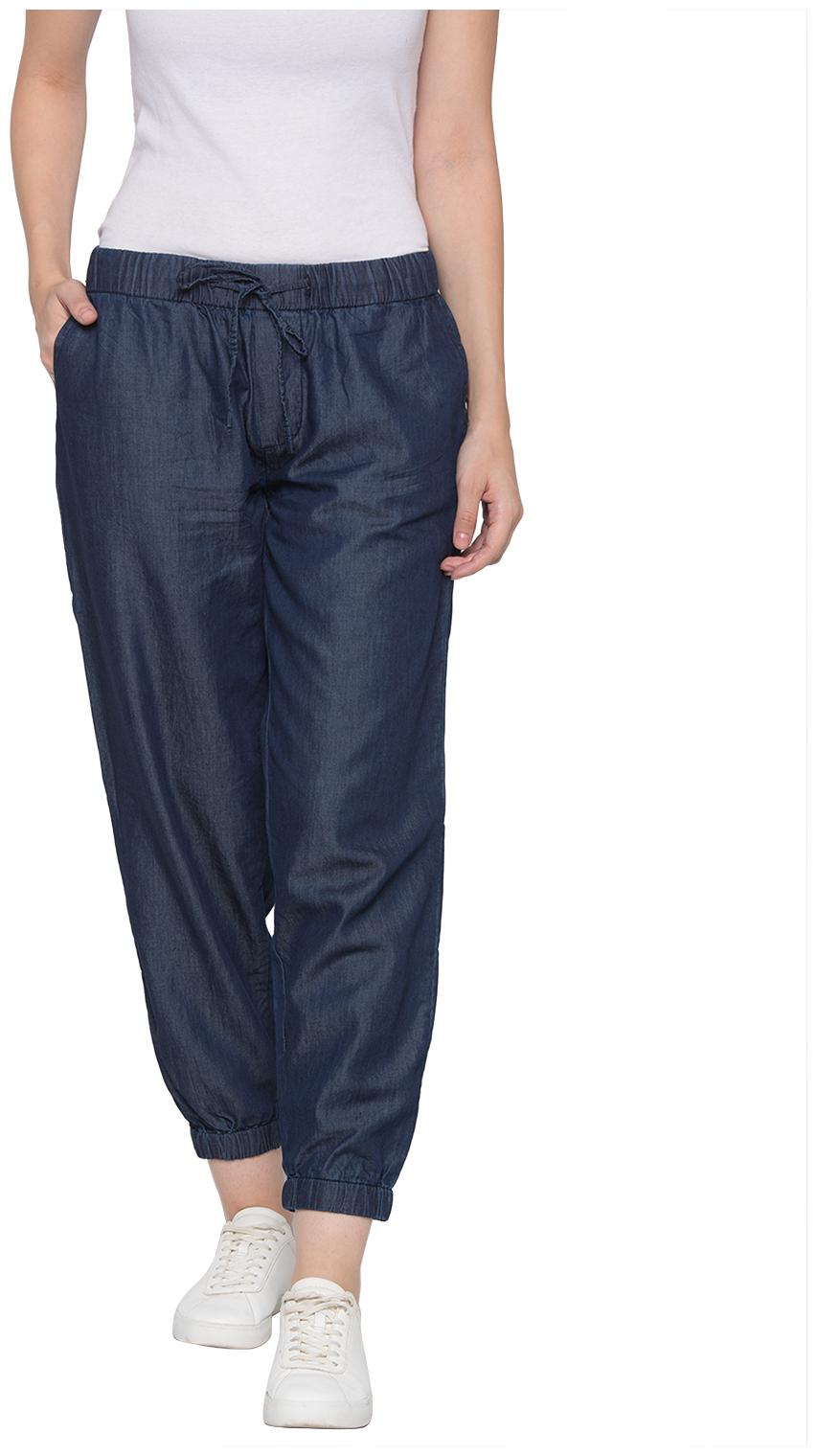 

Globus Women Blue Regular fit Jogger