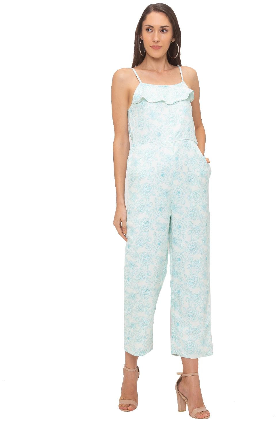 

Globus Printed Jumpsuit - Blue