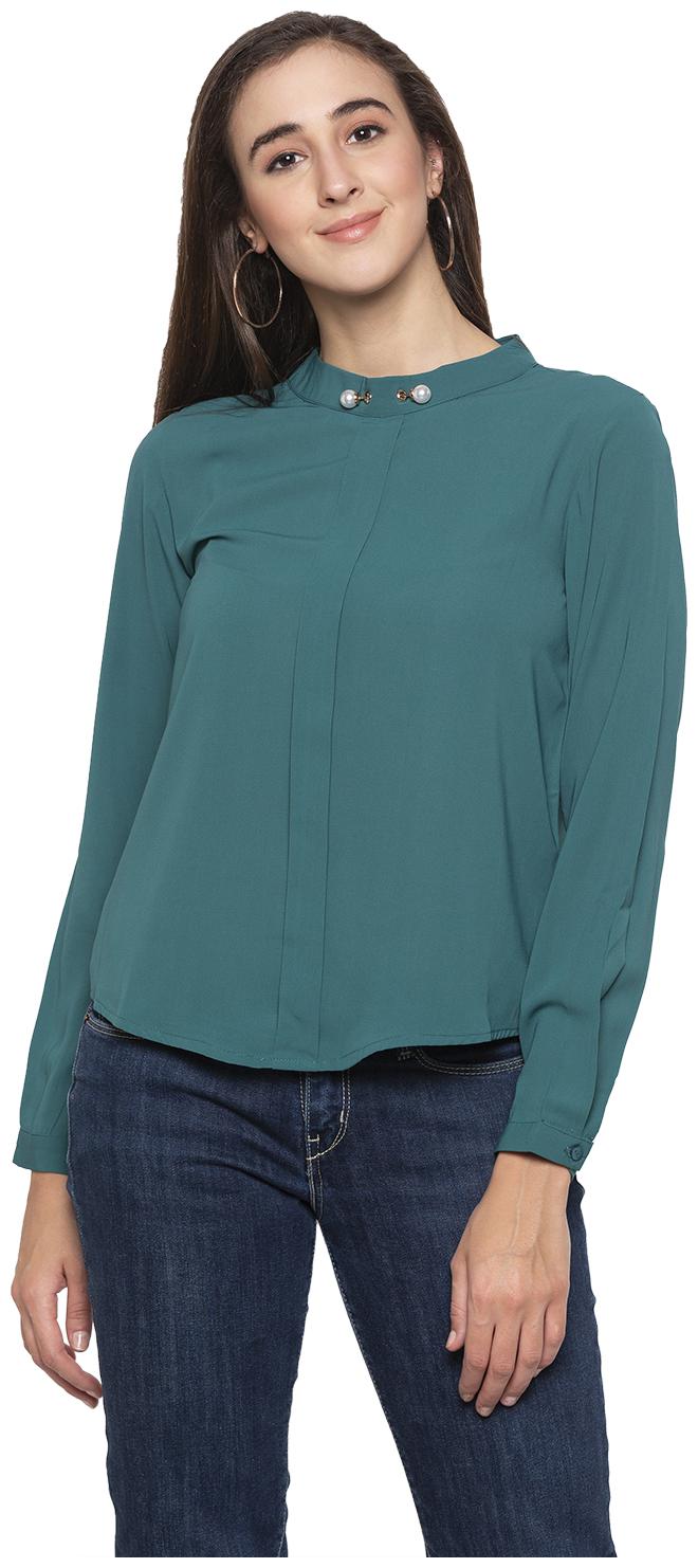 

Globus Women Solid Regular top - Green