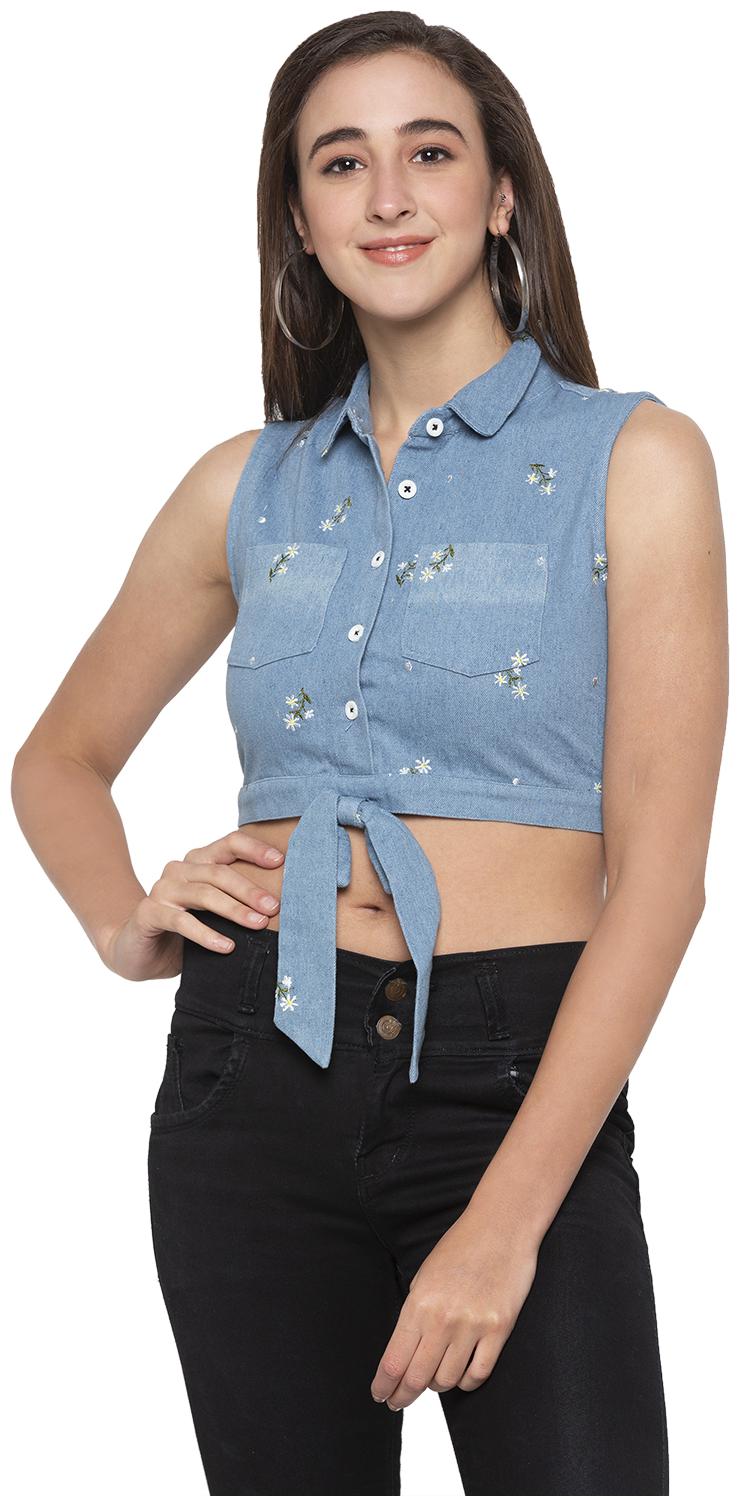 

Globus Women Floral Regular top - Blue