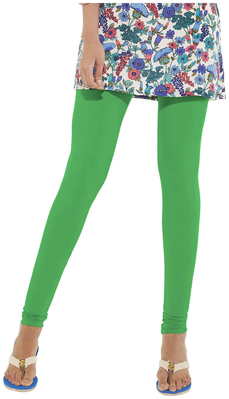 

GO COLORS Cotton Blend Churidar - Green