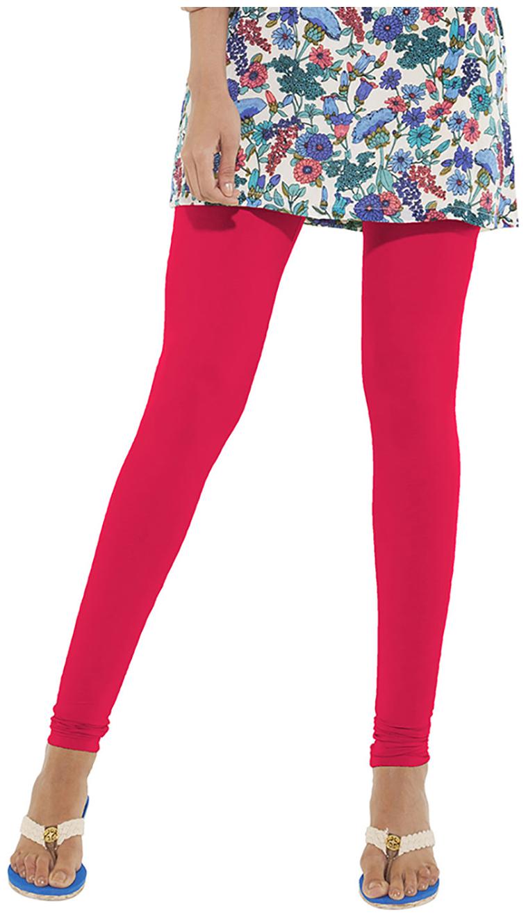 

GO COLORS Cotton Blend Churidar - Pink