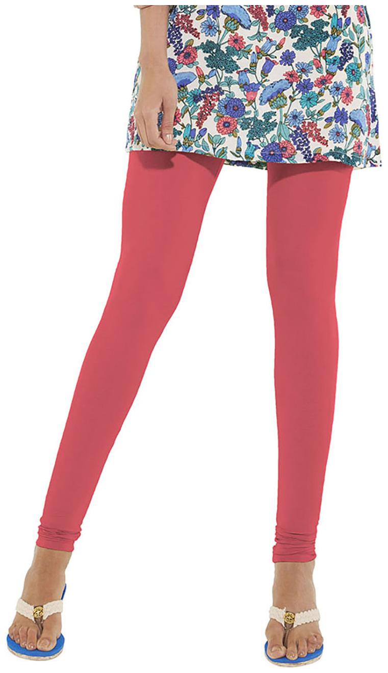 

GO COLORS Cotton Blend Churidar - Pink