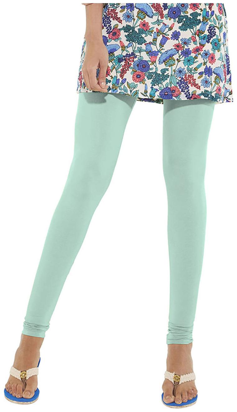 

GO COLORS Cotton Blend Churidar - Blue