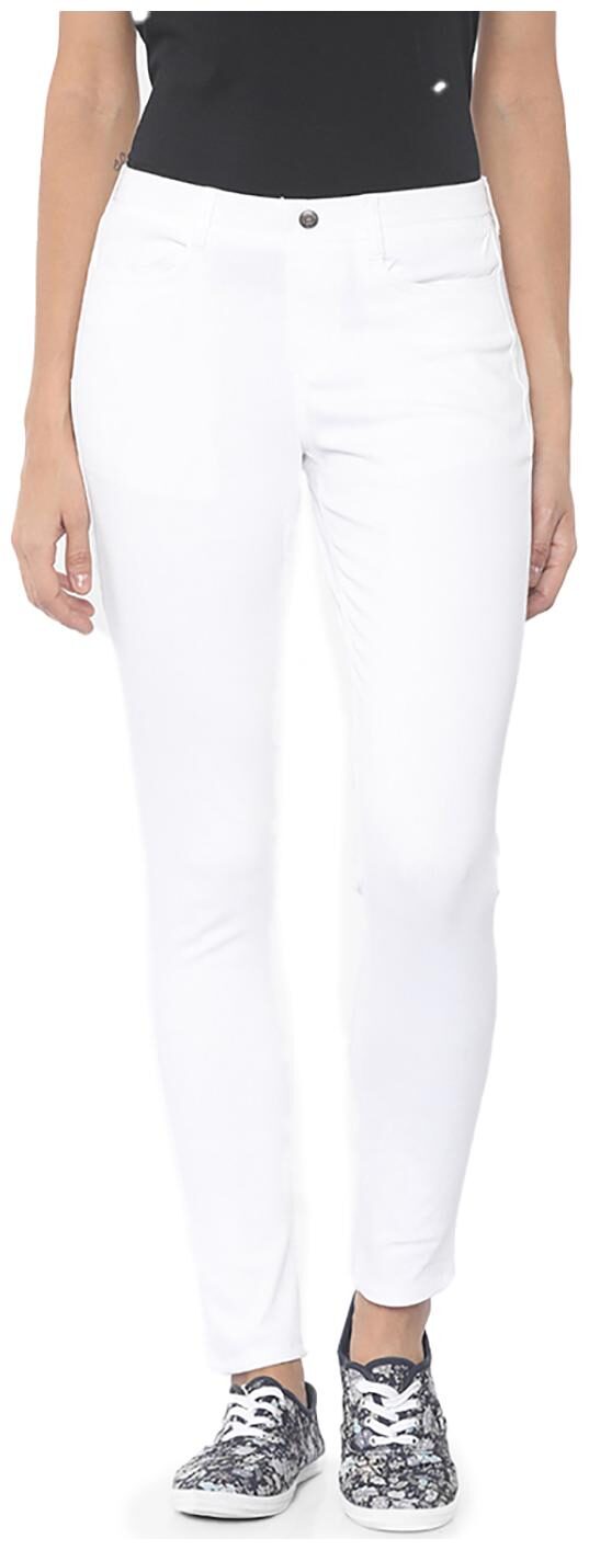 

GO COLORS Women White Straight fit Jeans
