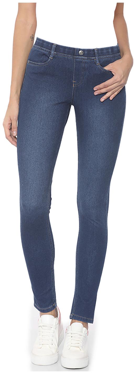 

GO COLORS Women Blue Straight fit Jeans