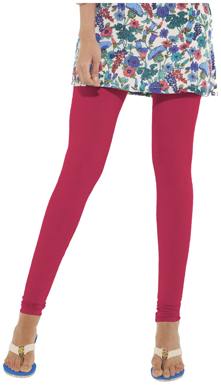 

GO COLORS Lycra Salwar - Pink