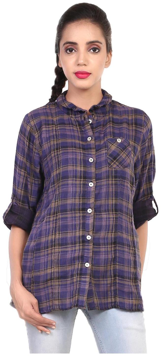 

Goodwill Women Multi Checked Regular Fit Shirt