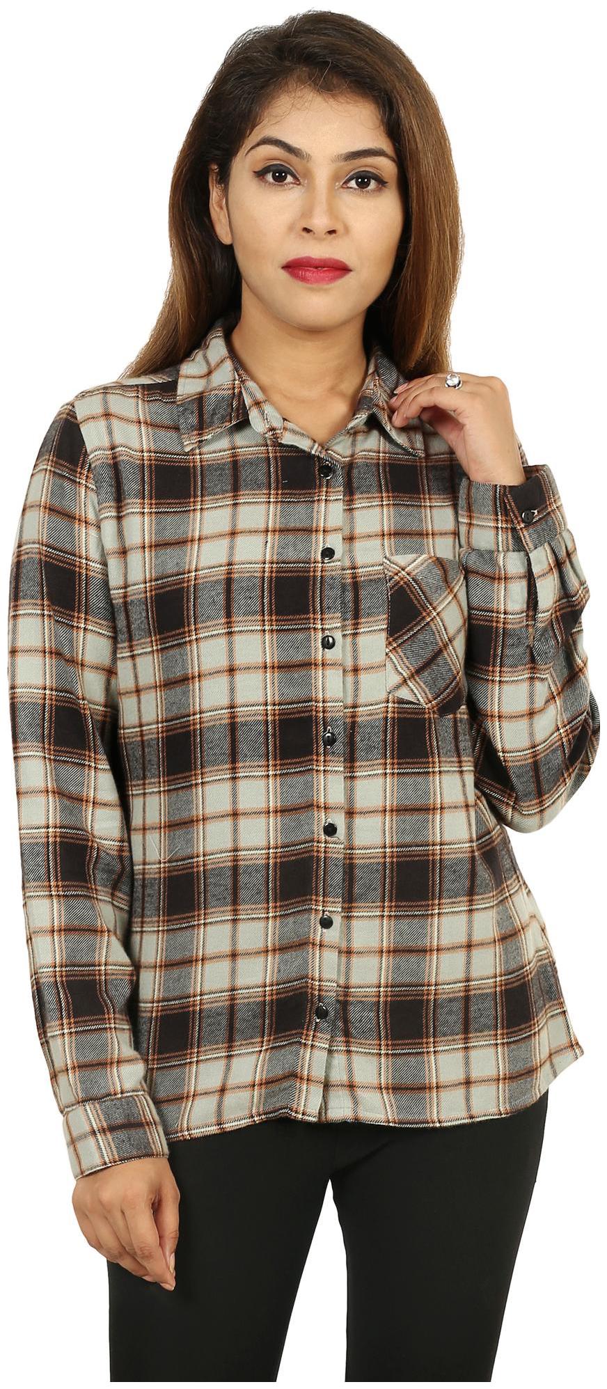 

Goodwill Women Multi Checked Regular Fit Shirt