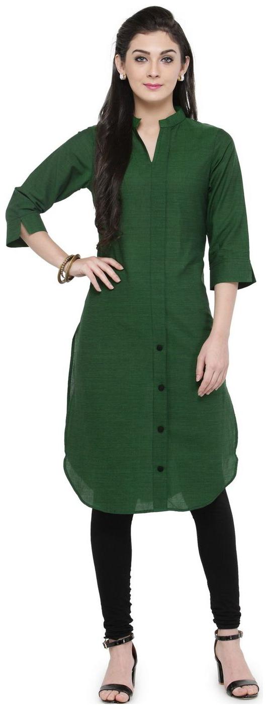 

Green Cotton Kurti
