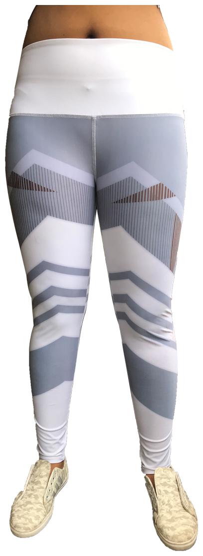 

XENCAT Women Slim fit Polyester Printed Track pants - White